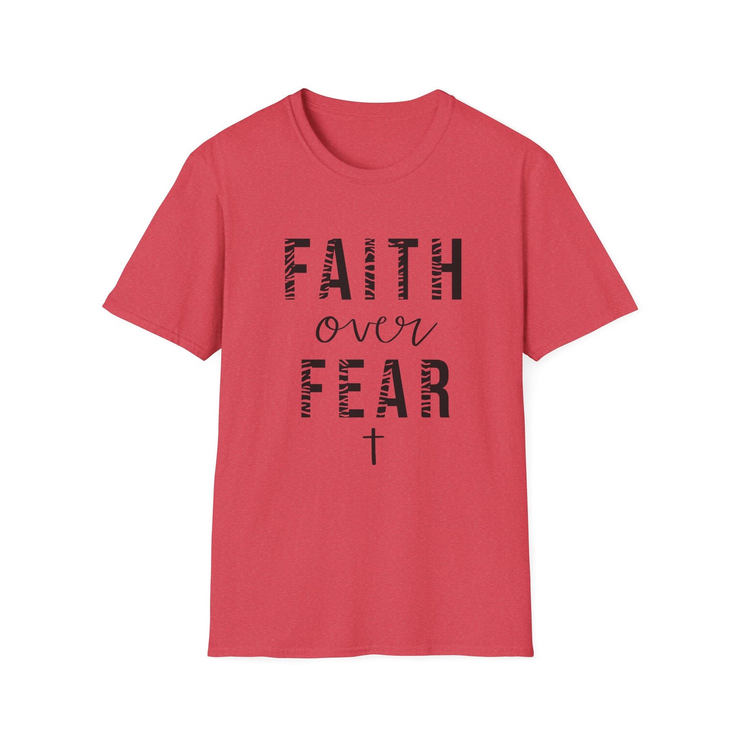 Faith Over Fear – Christian Women's Graphic Tee