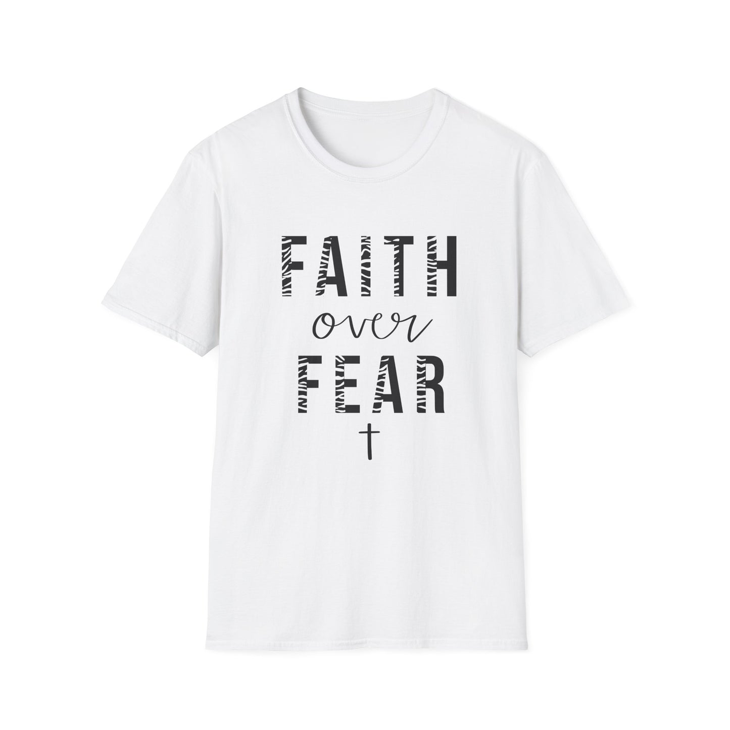 Faith Over Fear – Christian Women's Graphic Tee