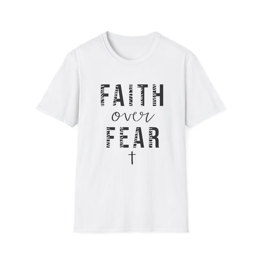 Faith Over Fear – Christian Women's Graphic Tee